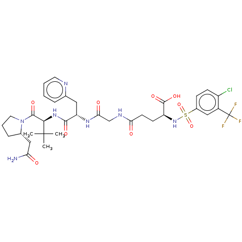 Chemical structure of BindingDB Monomer ID 50630424