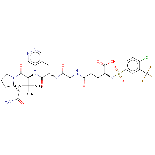 Chemical structure of BindingDB Monomer ID 50630427