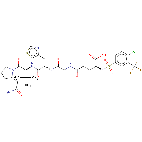 Chemical structure of BindingDB Monomer ID 50630429