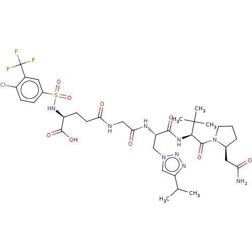 Chemical structure of BindingDB Monomer ID 50630431