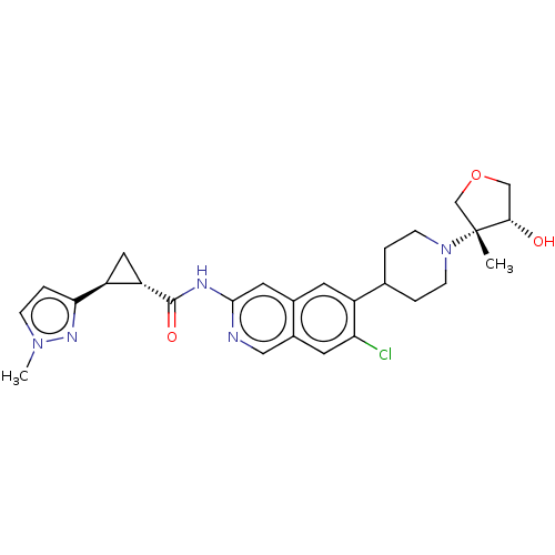 Chemical structure of BindingDB Monomer ID 50630438