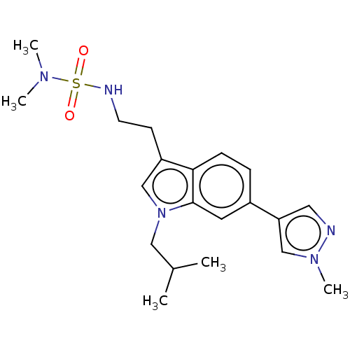 Chemical structure of BindingDB Monomer ID 50630562