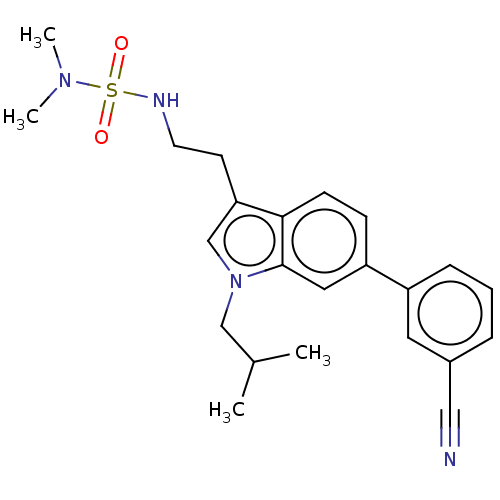 Chemical structure of BindingDB Monomer ID 50630574