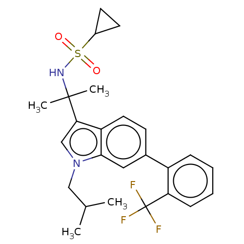 Chemical structure of BindingDB Monomer ID 50630587