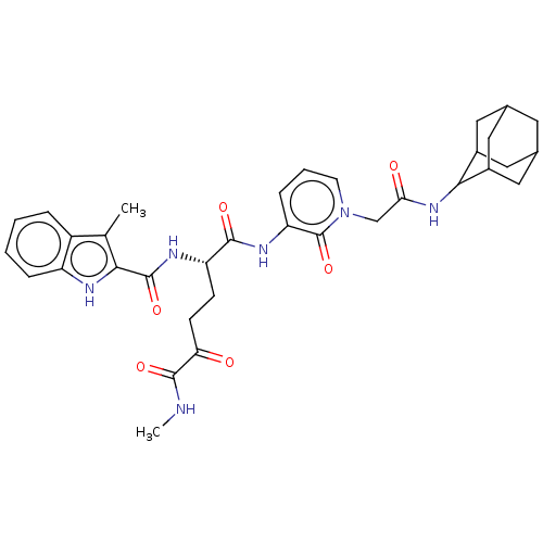 Chemical structure of BindingDB Monomer ID 50630833