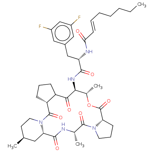 Chemical structure of BindingDB Monomer ID 50630968