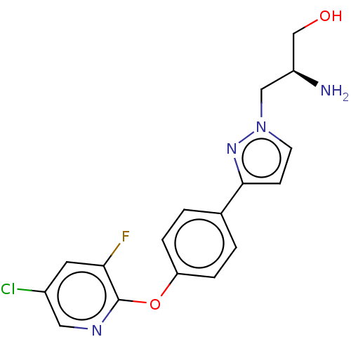 Chemical structure of BindingDB Monomer ID 50631207