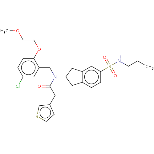 Chemical structure of BindingDB Monomer ID 50631227