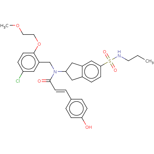 Chemical structure of BindingDB Monomer ID 50631247