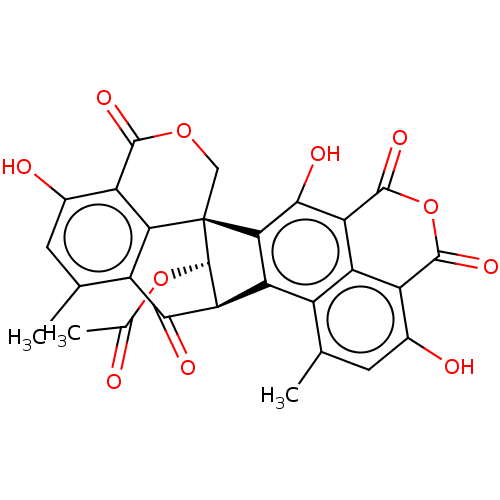 Chemical structure of BindingDB Monomer ID 50631354