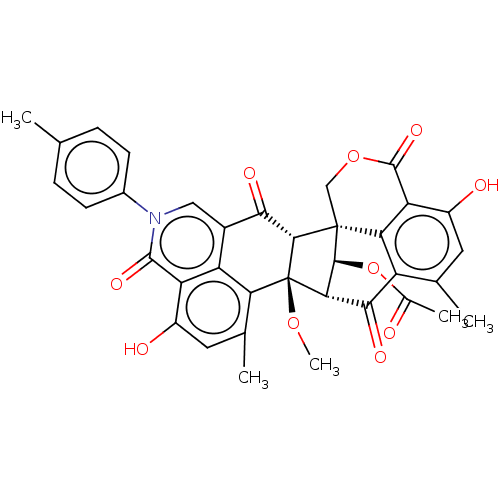 Chemical structure of BindingDB Monomer ID 50631363