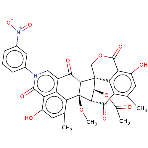 Chemical structure of BindingDB Monomer ID 50631365