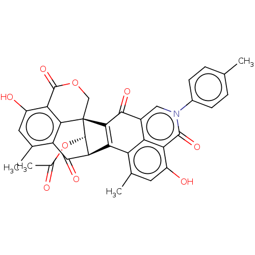 Chemical structure of BindingDB Monomer ID 50631370