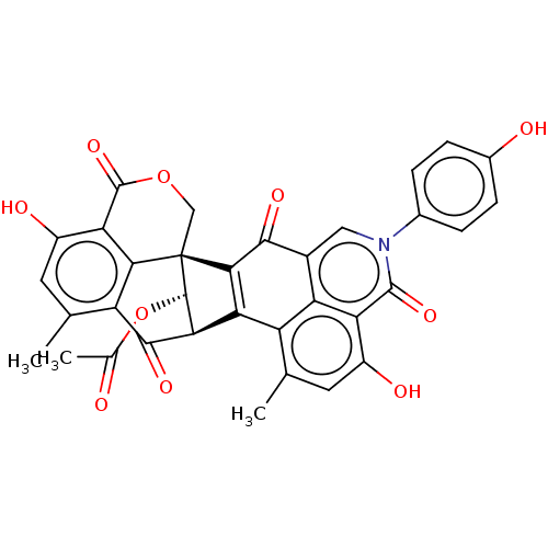 Chemical structure of BindingDB Monomer ID 50631373