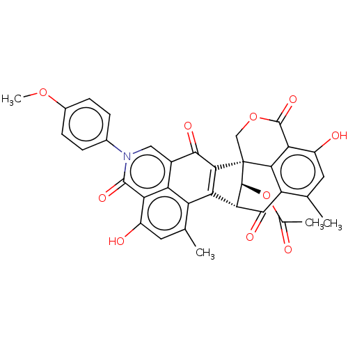 Chemical structure of BindingDB Monomer ID 50631374