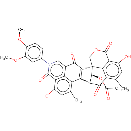Chemical structure of BindingDB Monomer ID 50631375