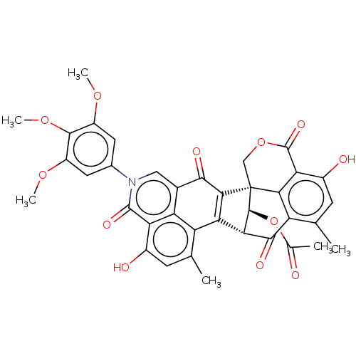 Chemical structure of BindingDB Monomer ID 50631376