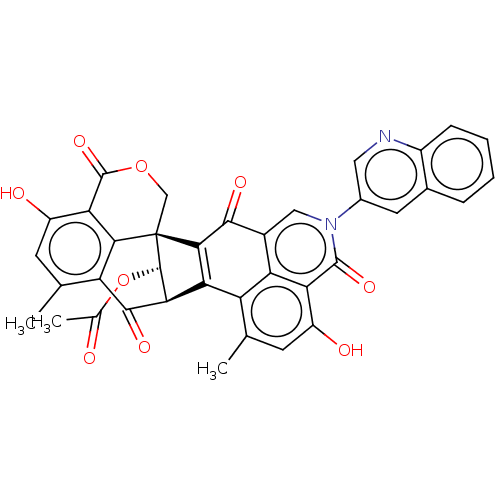 Chemical structure of BindingDB Monomer ID 50631384
