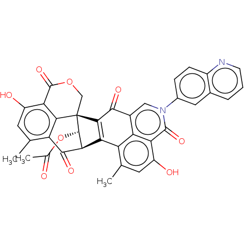 Chemical structure of BindingDB Monomer ID 50631386