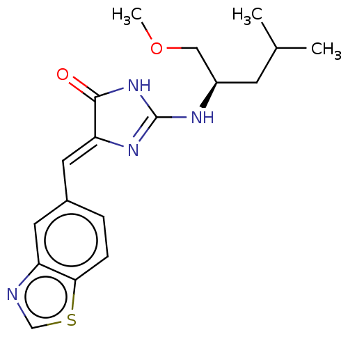Chemical structure of BindingDB Monomer ID 50631397