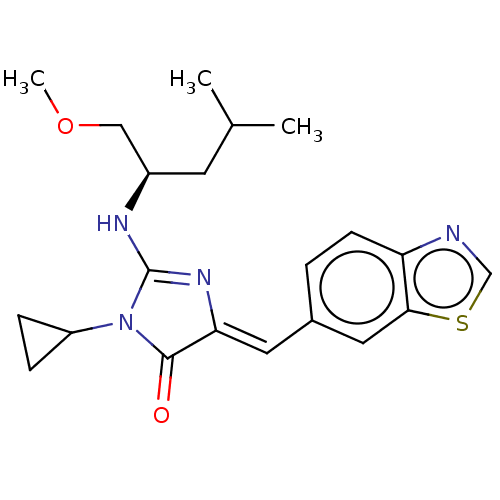 Chemical structure of BindingDB Monomer ID 50631425