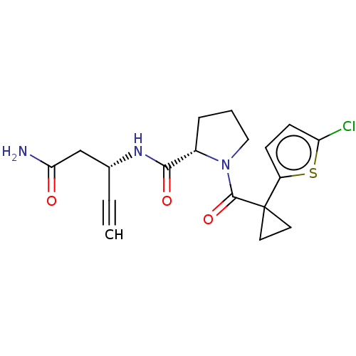 Chemical structure of BindingDB Monomer ID 50631607