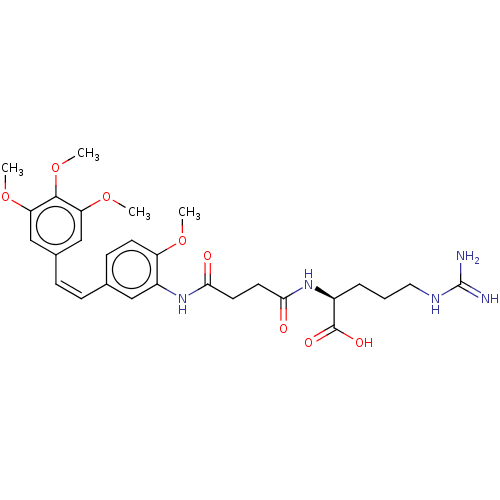 Chemical structure of BindingDB Monomer ID 50631617