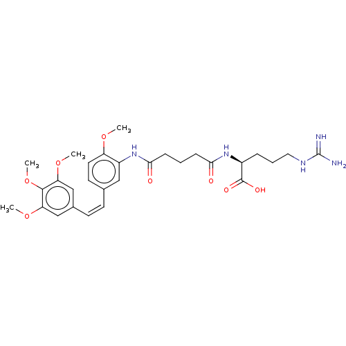 Chemical structure of BindingDB Monomer ID 50631619