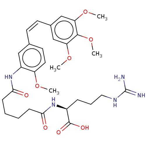 Chemical structure of BindingDB Monomer ID 50631620