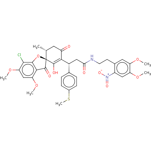 Chemical structure of BindingDB Monomer ID 50631712