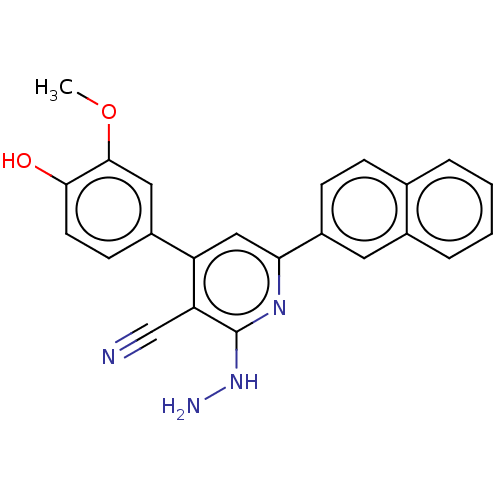 Chemical structure of BindingDB Monomer ID 50631733