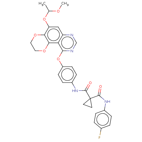 Chemical structure of BindingDB Monomer ID 50631754