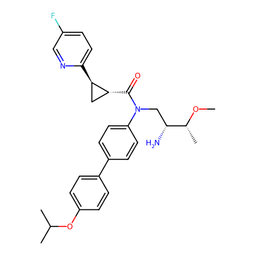 Chemical structure of BindingDB Monomer ID 50632257