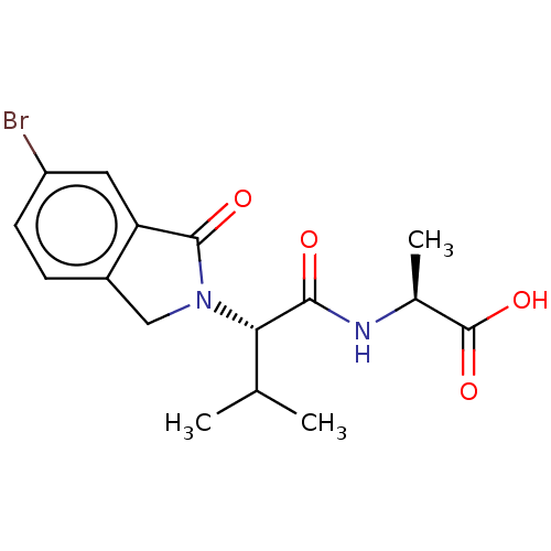 Chemical structure of BindingDB Monomer ID 50632457