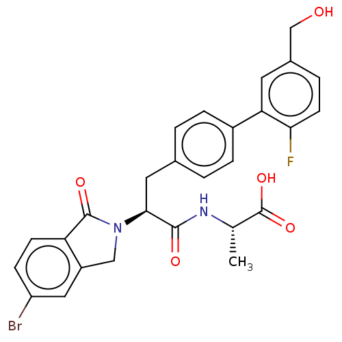Chemical structure of BindingDB Monomer ID 50632463