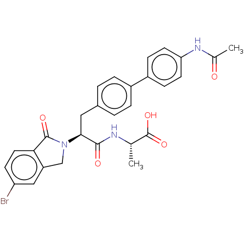 Chemical structure of BindingDB Monomer ID 50632477