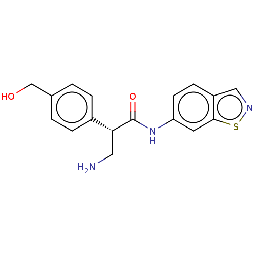 Chemical structure of BindingDB Monomer ID 50632494