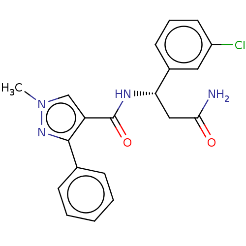 Chemical structure of BindingDB Monomer ID 50632542