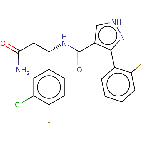 Chemical structure of BindingDB Monomer ID 50632559