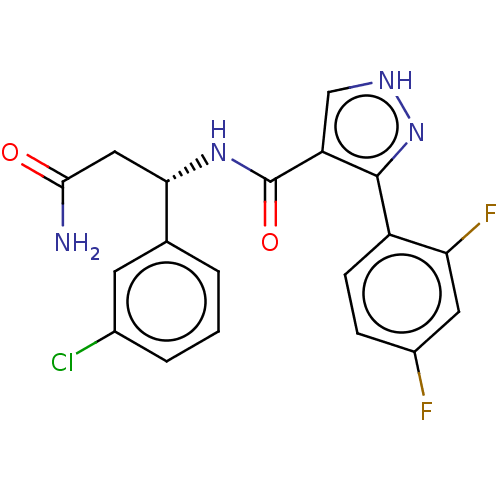 Chemical structure of BindingDB Monomer ID 50632561