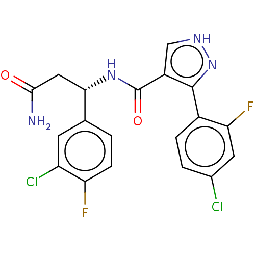 Chemical structure of BindingDB Monomer ID 50632563