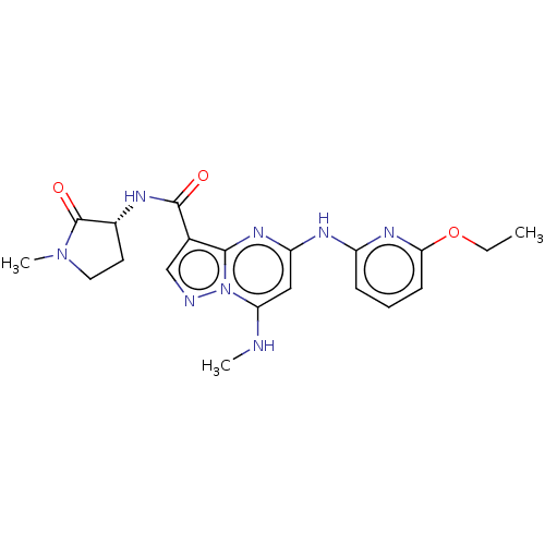 Chemical structure of BindingDB Monomer ID 50632573