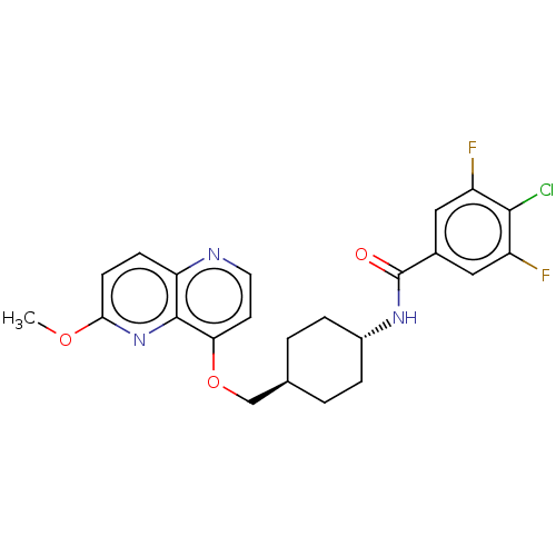 Chemical structure of BindingDB Monomer ID 50633261