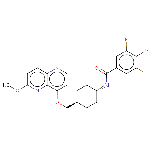 Chemical structure of BindingDB Monomer ID 50633262