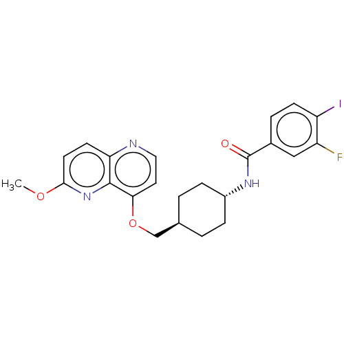 Chemical structure of BindingDB Monomer ID 50633263