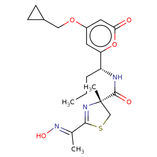 Chemical structure of BindingDB Monomer ID 50633530