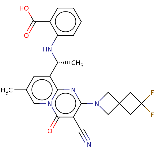 Chemical structure of BindingDB Monomer ID 50633619