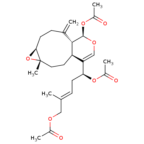 Chemical structure of BindingDB Monomer ID 50633630