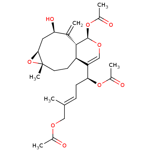 Chemical structure of BindingDB Monomer ID 50633631