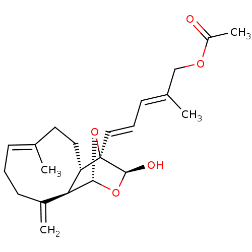 Chemical structure of BindingDB Monomer ID 50633634